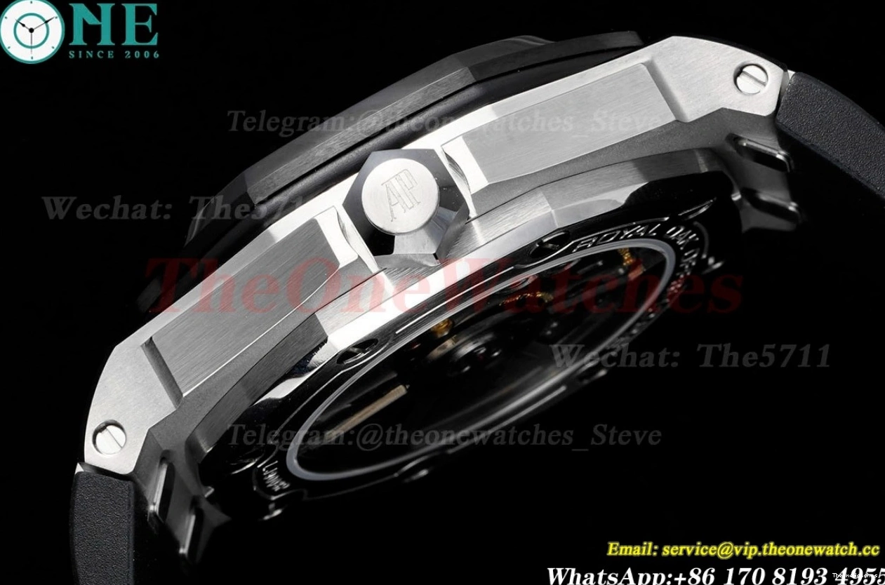 Offshore Diver 42mm Black RU Oak A4308 SS Stk APF 15720 Royal 0328